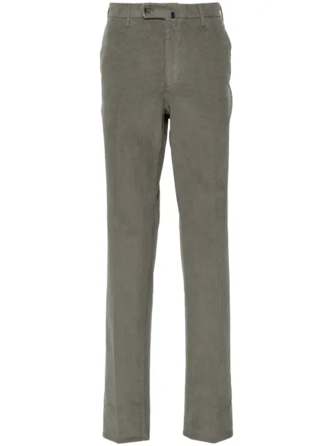 Incotex pantalones de pana rectos