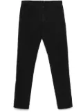 Incotex slim-leg chinos - Black