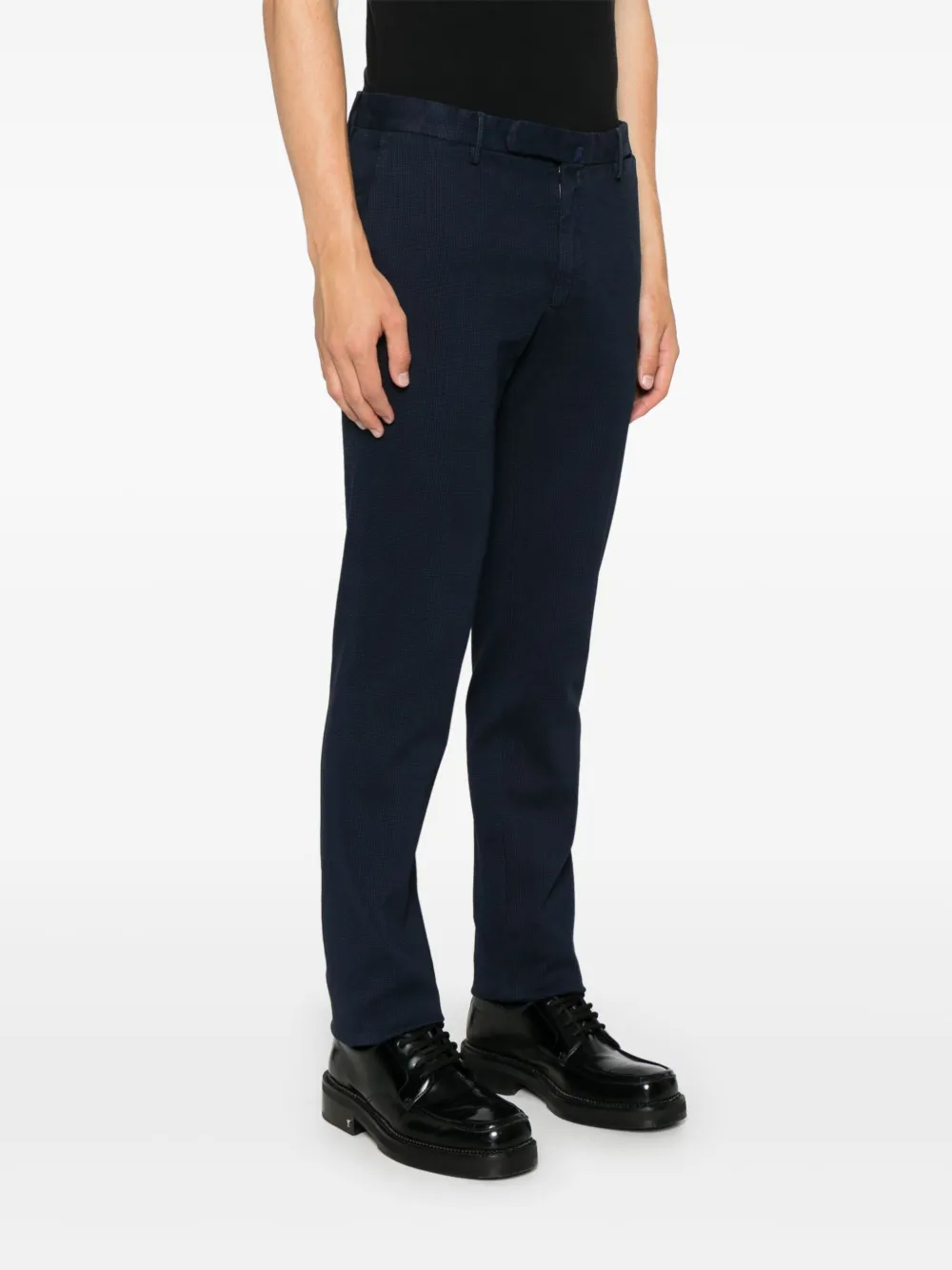 Incotex Slim-fit chino Blauw