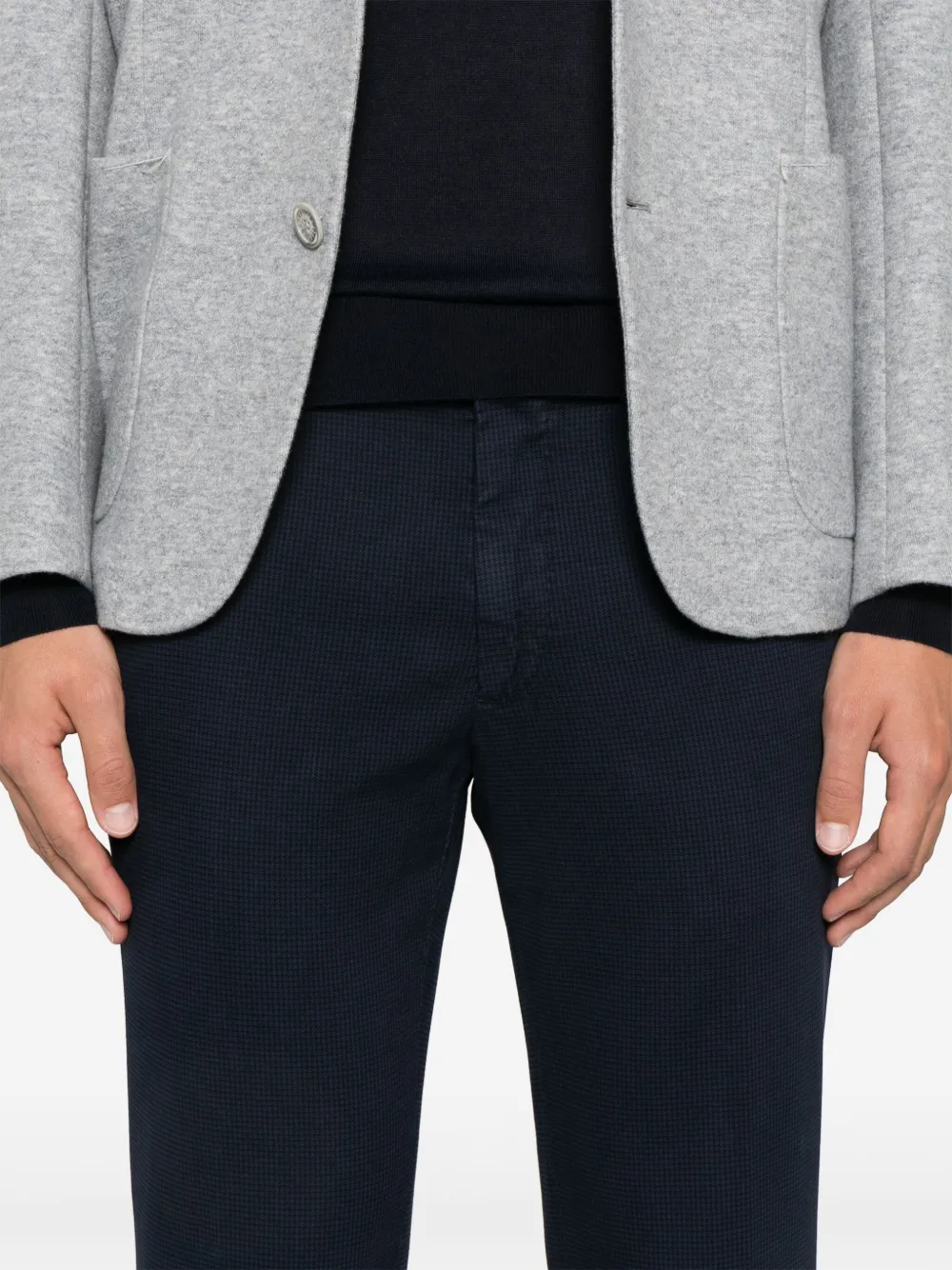 Incotex Slim-fit chino Blauw