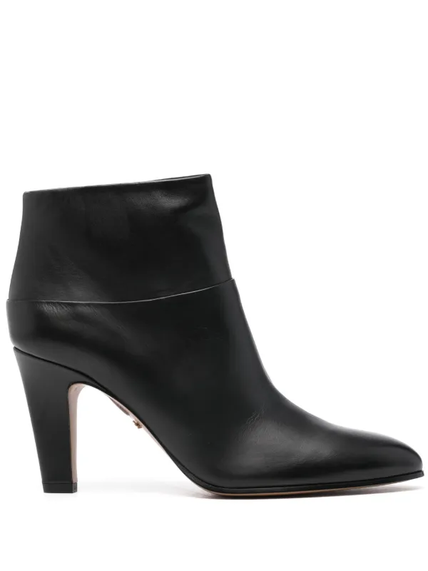 Chloe Leather Ankle Boots Black FARFETCH CA