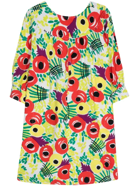 Saint Laurent Pre-Owned 1990s floral-print dress
