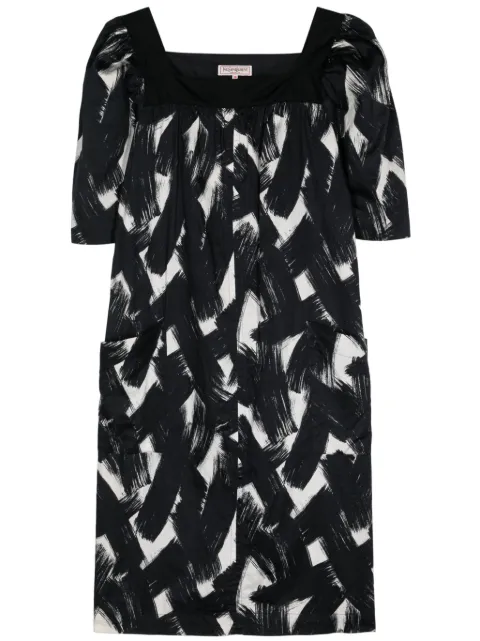 Saint Laurent Pre-Owned 1980s cotton dress
