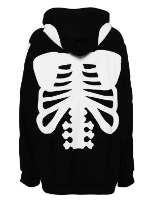 TAKAHIROMIYASHITA TheSoloist. Bone セーター Takahiromiyashita The Soloist skeleton-print Sweater | Black