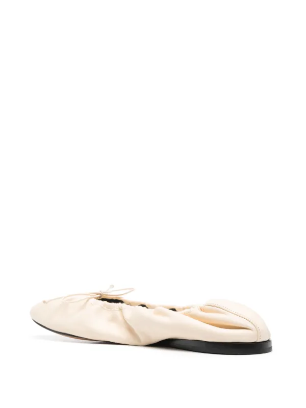 The Row Hereditas Ballet Flats | Neutrals | FARFETCH
