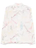 BODE Signature Scrawl shirt - White
