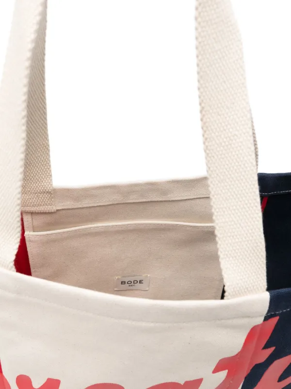 BODE Recreation Tote Bag | Red | FARFETCH