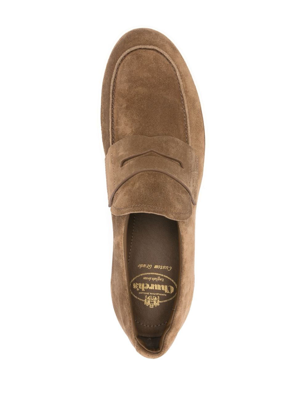 Shop Church's Nailsea Loafers In 褐色