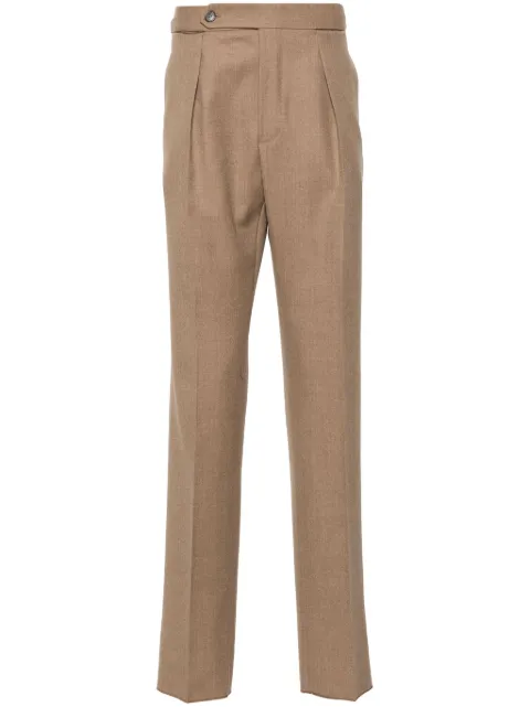 Incotex straight-leg wool trousers