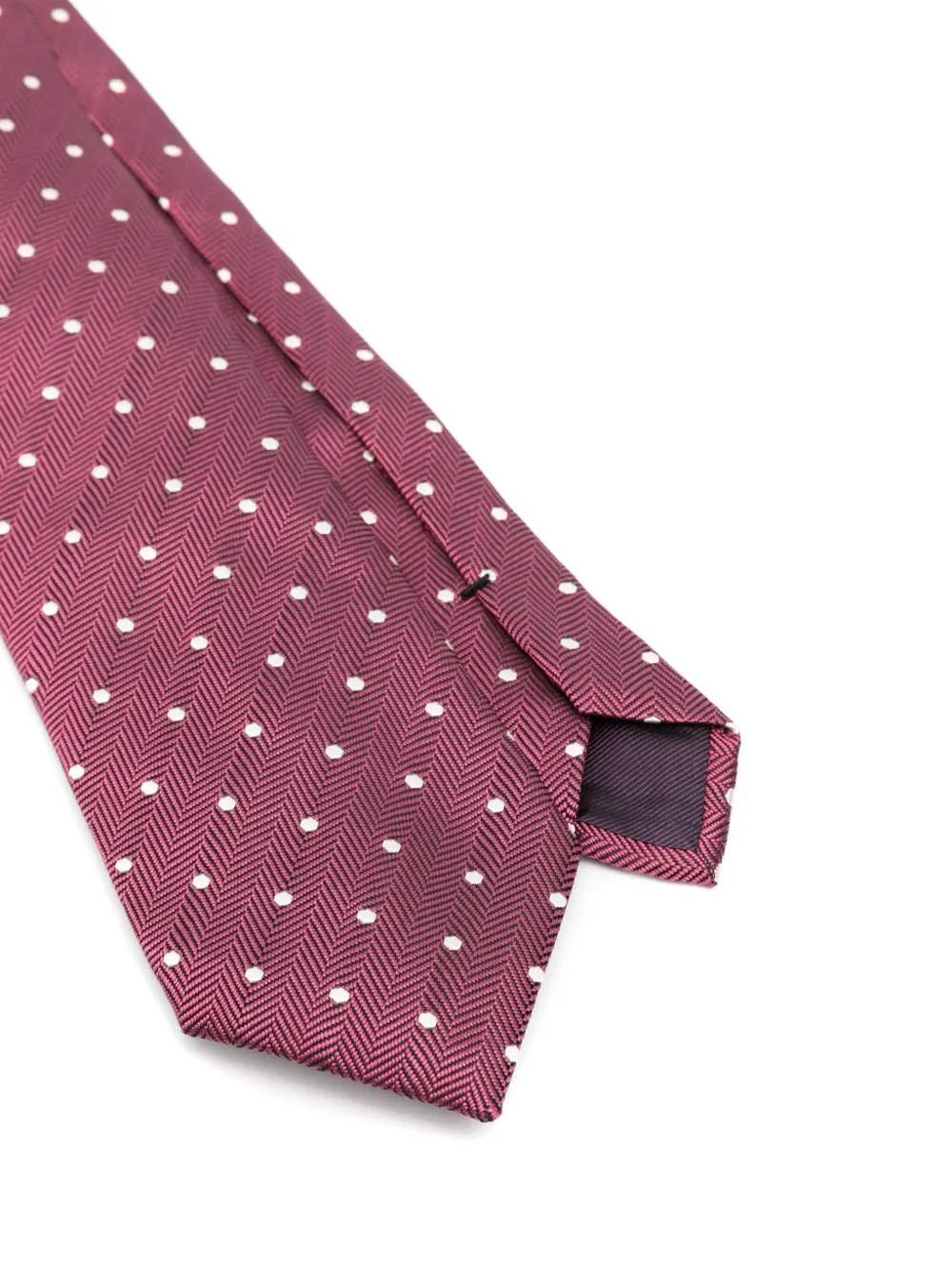 TOM FORD Stropdas met stippen - Roze