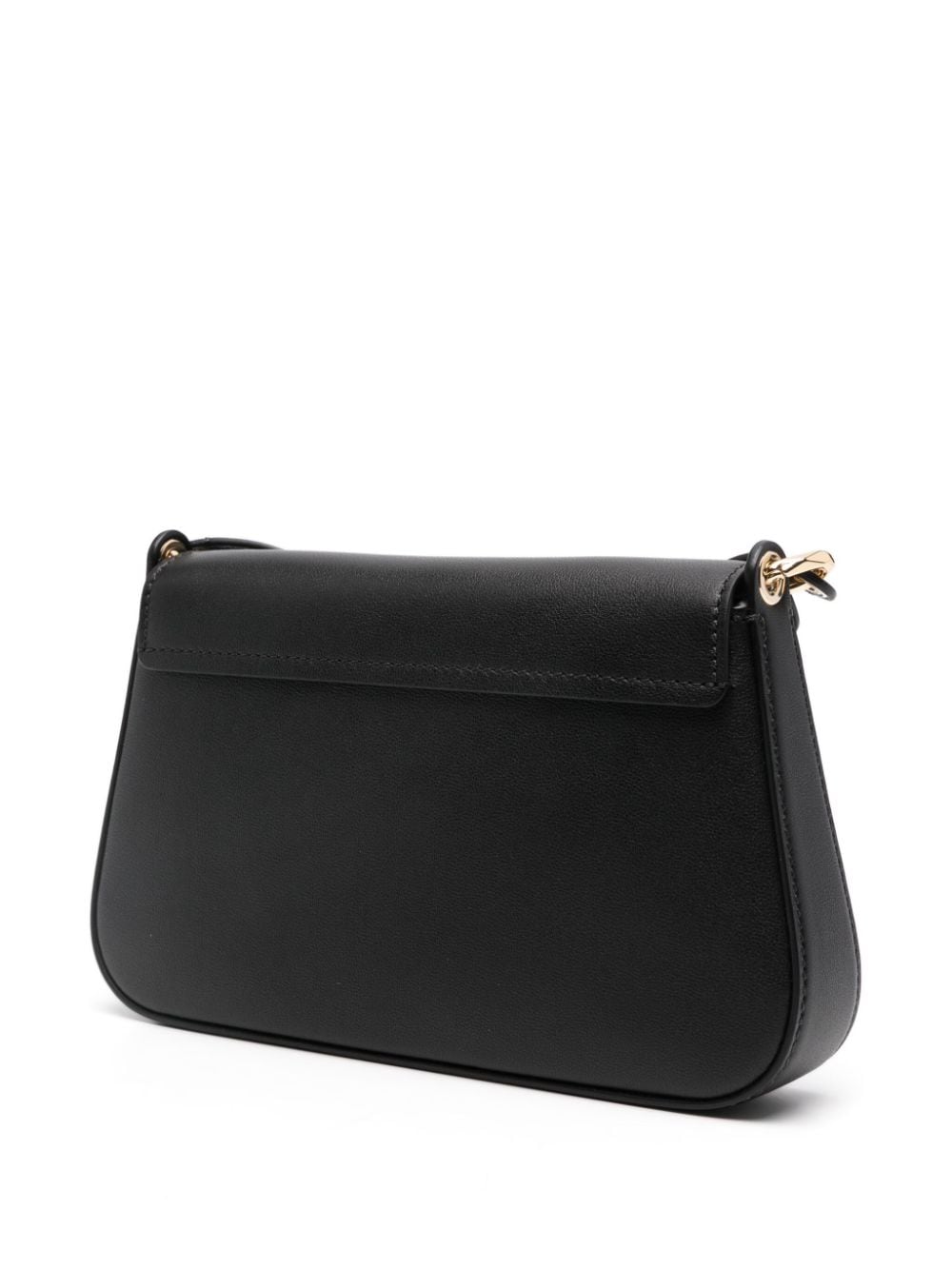 Shop Valentino Vlogo Signature Shoulder Bag In Black