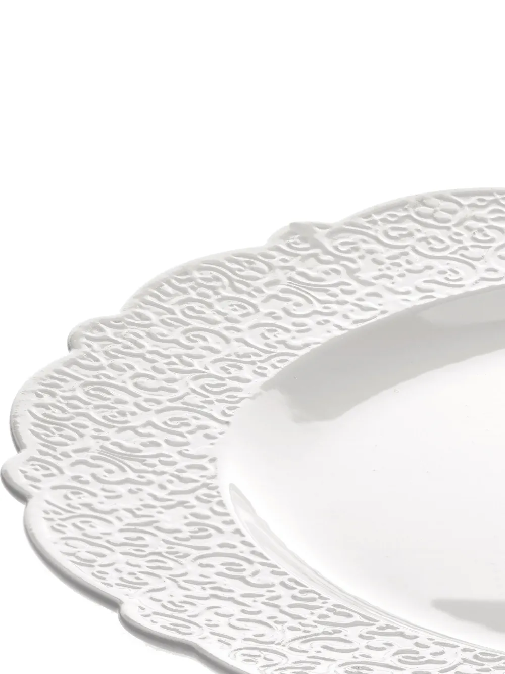 Alessi Dressed porcelain plate (33cm) | Tableware | Image 2