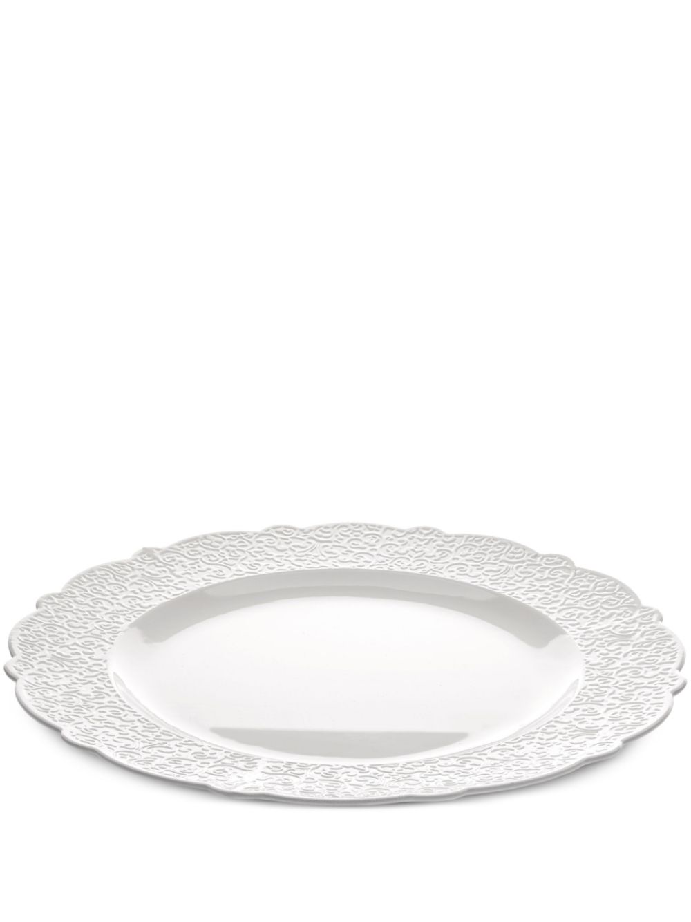 Alessi Dressed porcelain plate (33cm) - White