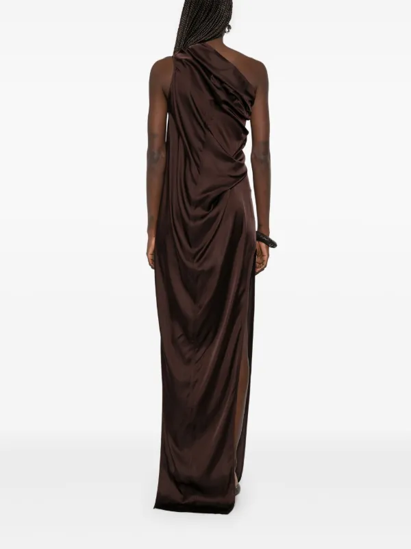 ワンピース RICK OWENS Rick Owens Athena Arrowhead Dress Rick Owens Athena One-Shoulder Arrowhead Dress - Bergdorf