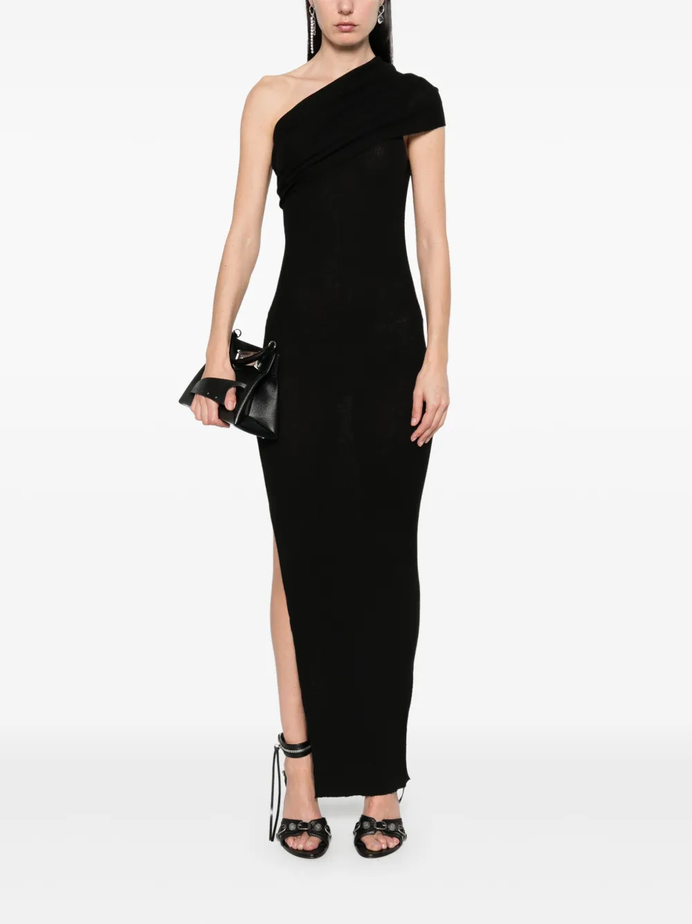 Rick Owens Athena midi dress - Zwart