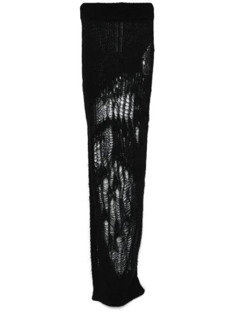 Rick Owens falda larga Spider Ziggy