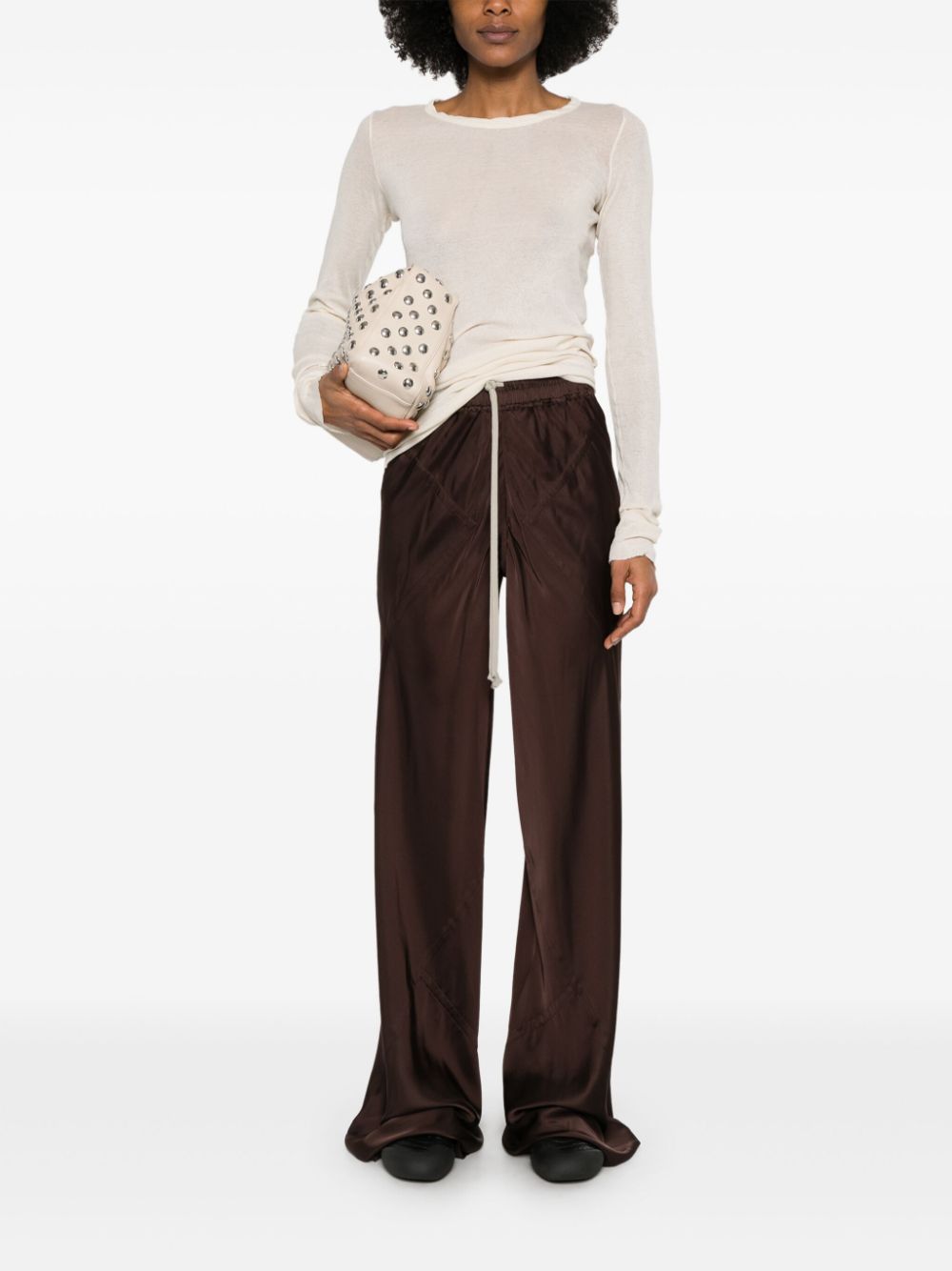 Rick Owens Bias trousers - Bruin