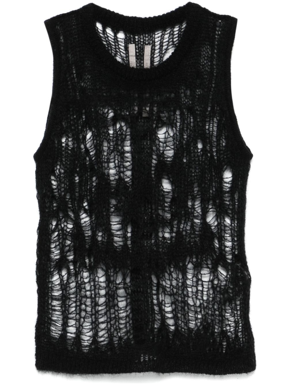 Rick Owens Spider tank top Zwart