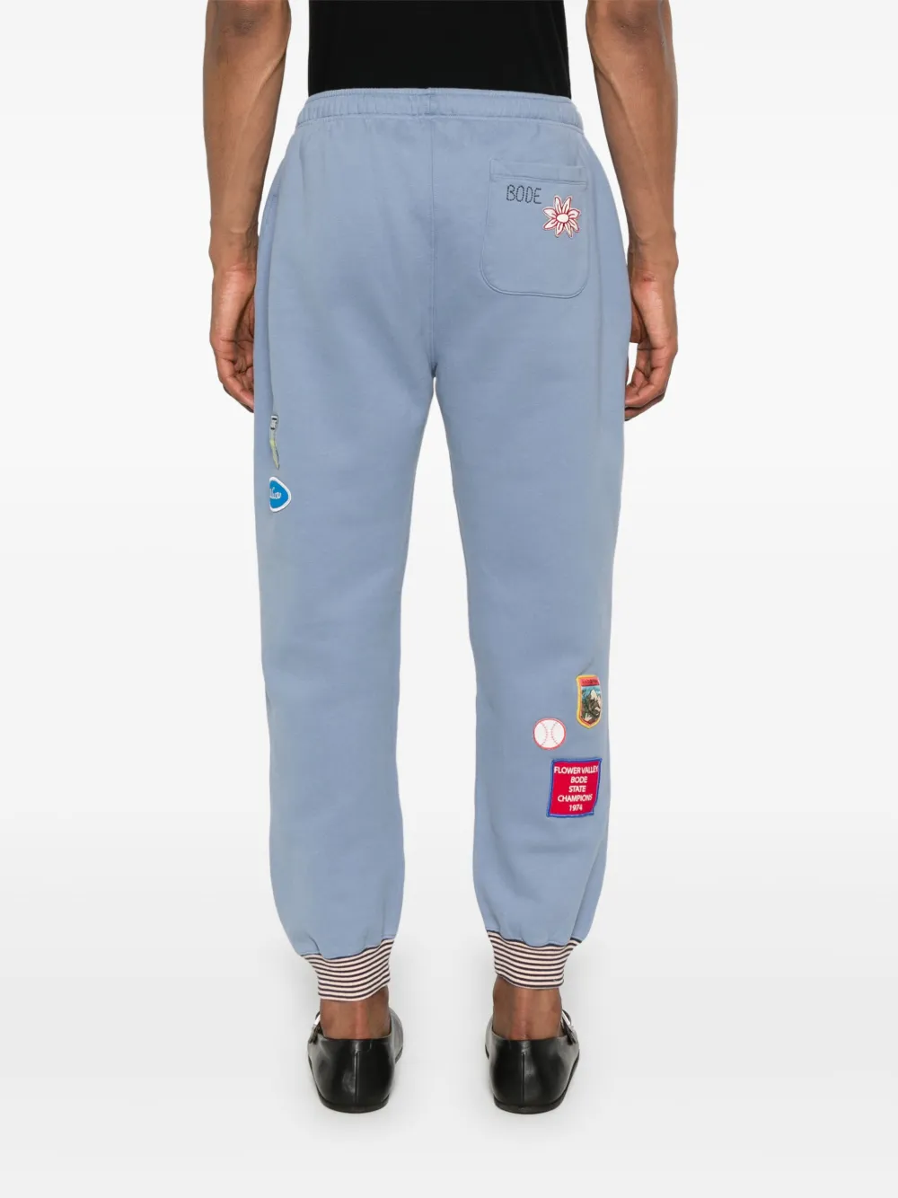 BODE Warmup Patch trainingsbroek Blauw