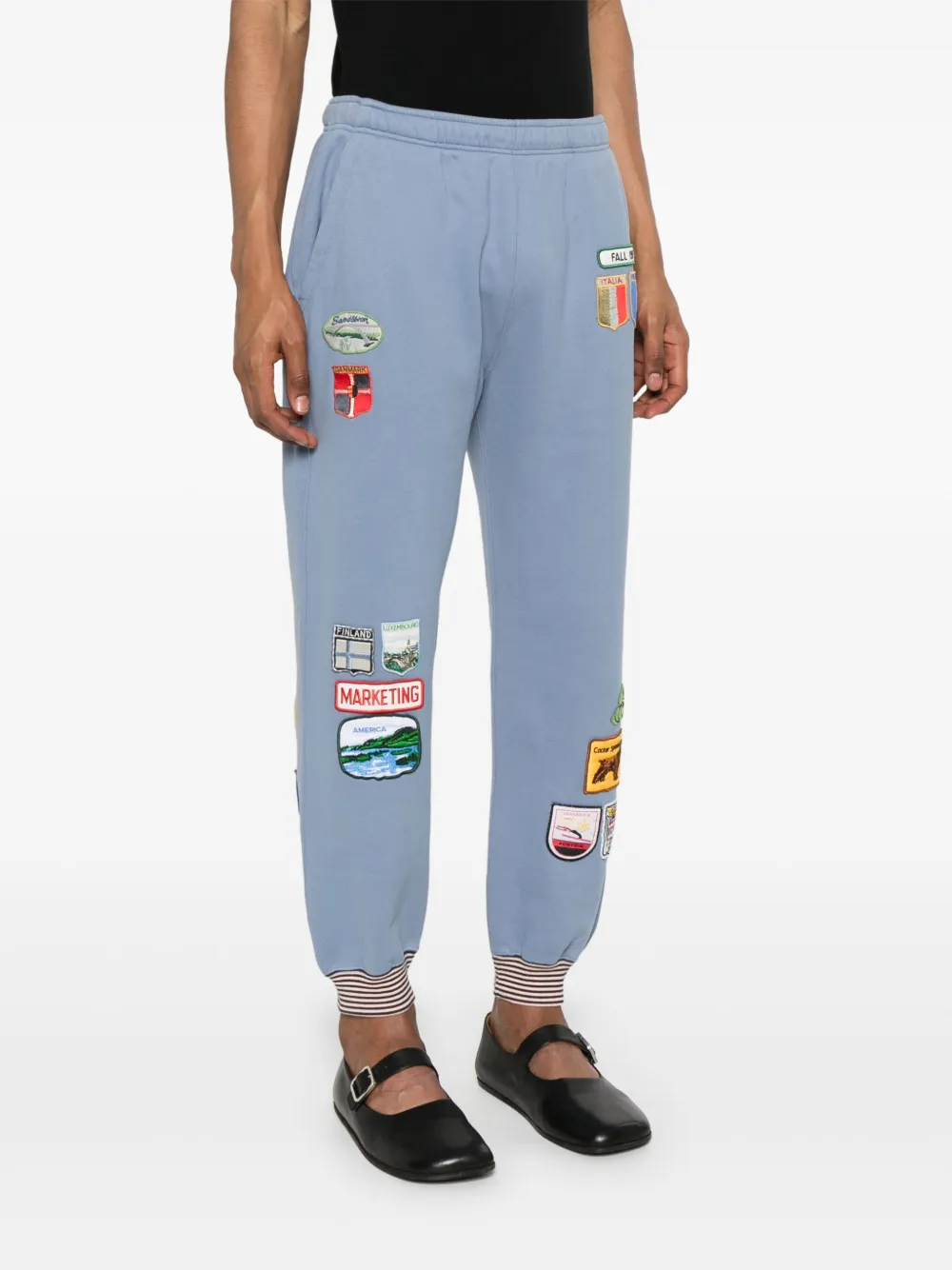 BODE Warmup Patch trainingsbroek Blauw