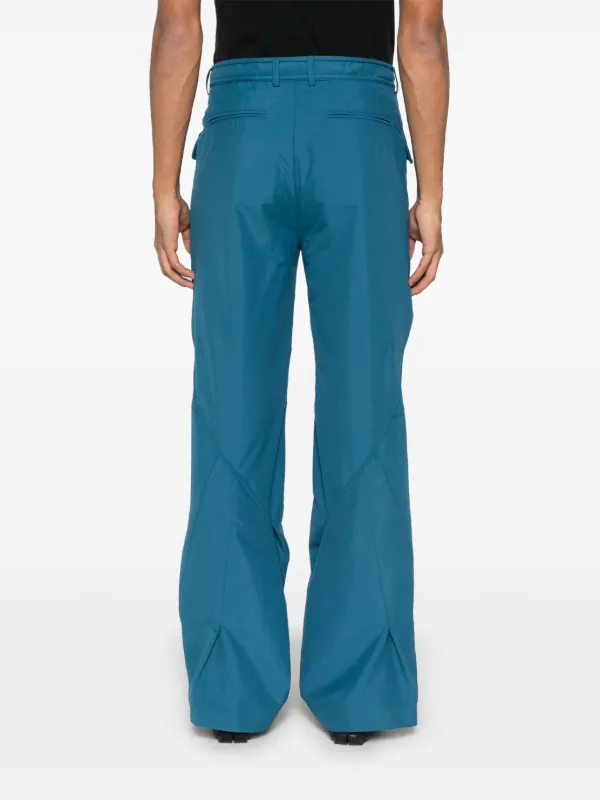 Kiko Kostadinov Alec K-Dart Trousers | Blue | FARFETCH