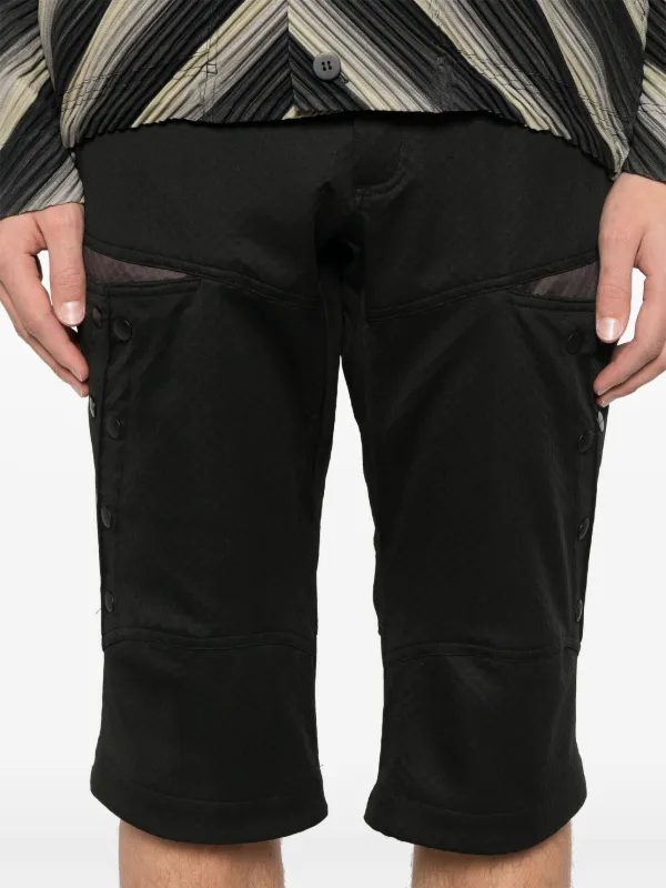 Kiko Kostadinov Shorts Inex Snap | Negro | FARFETCH MX