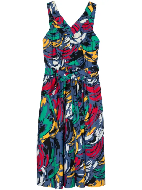 Saint Laurent Pre-Owned 1980s cotton dress