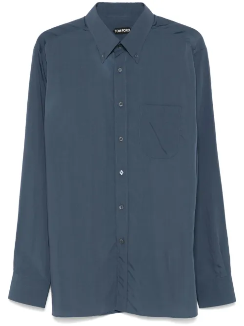 Chemise à boutonnière - TOM FORD - Modalova