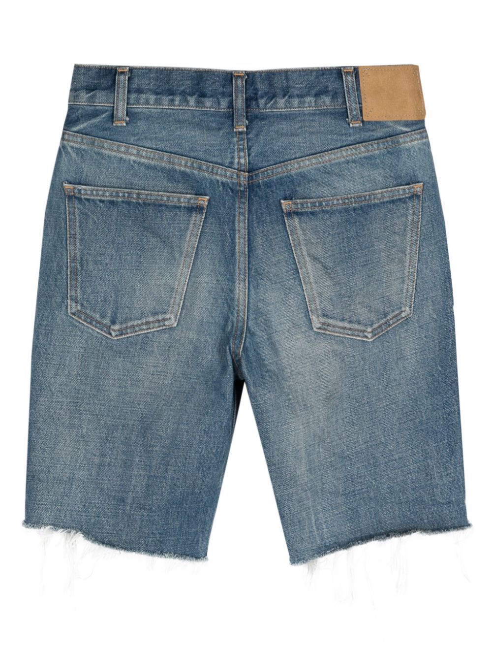 Céline Pre-Owned 2000s denim shorts - Blauw