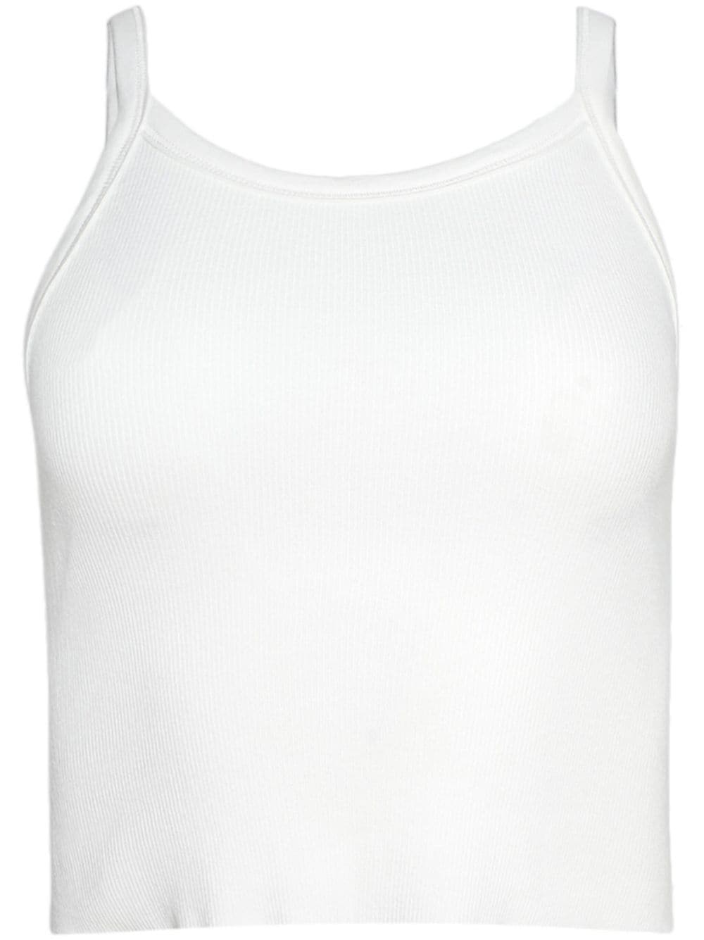 ETERNE cropped cotton tank top