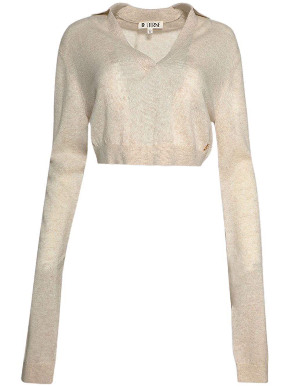 ETERNE Stevie knitted top - Neutrals