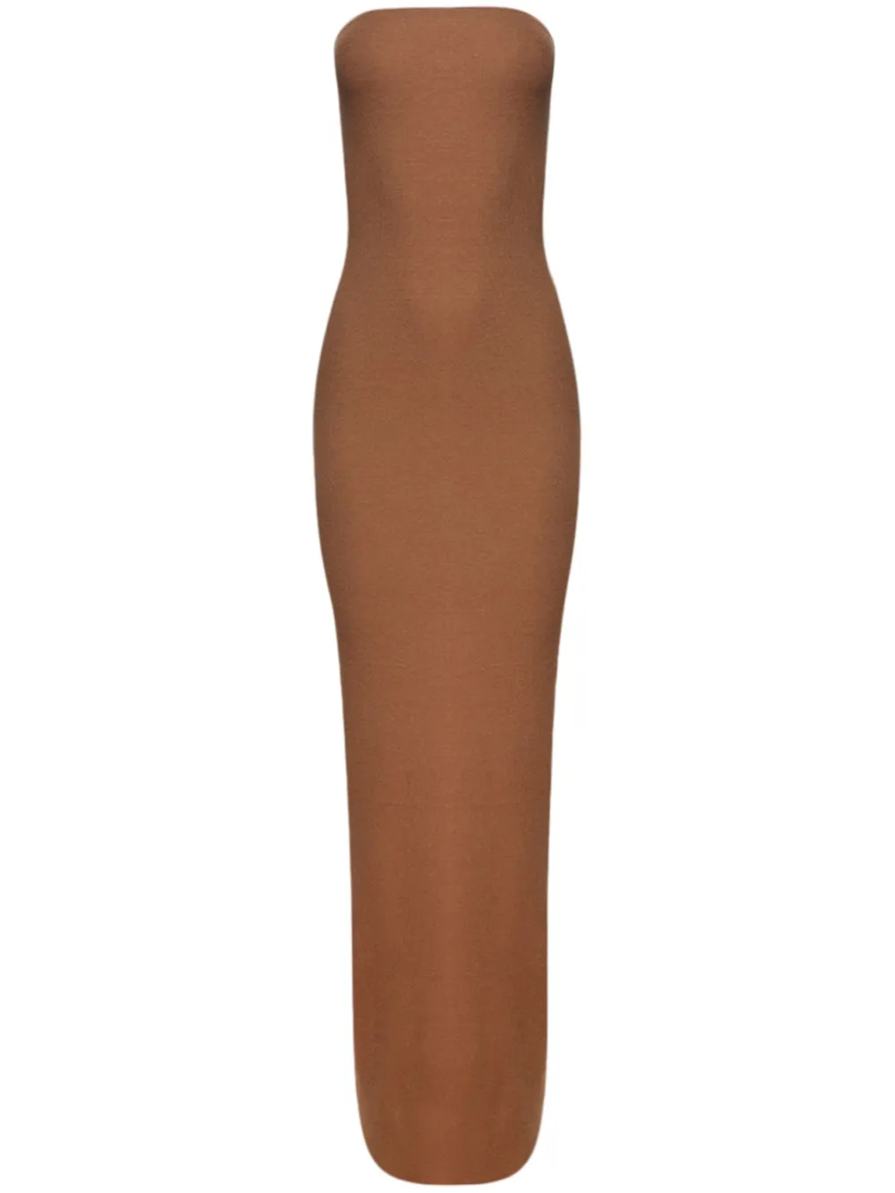 ETERNE tube maxi dress | Brown | Image 1