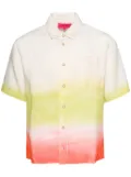 The Elder Statesman Sulfur gradient shirt - White