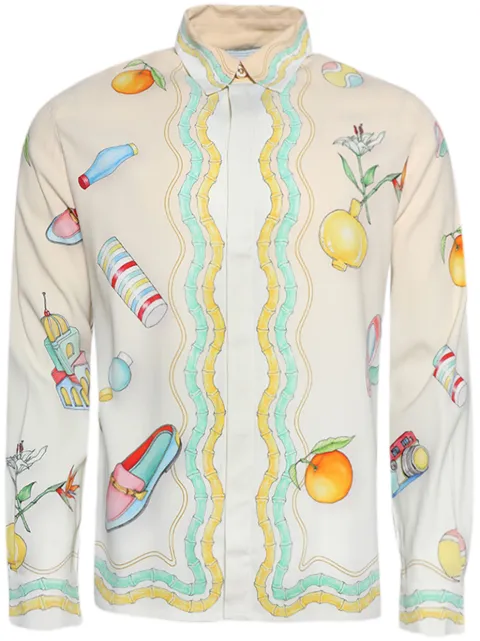 Casablanca All-over printed shirt 