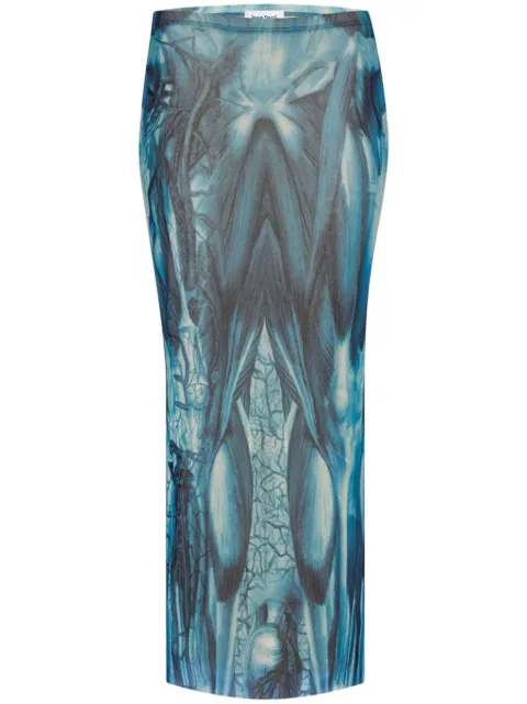 Jean Paul Gaultier Écorche skirt 