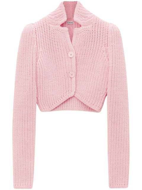 LOEWE cropped cardigan Women