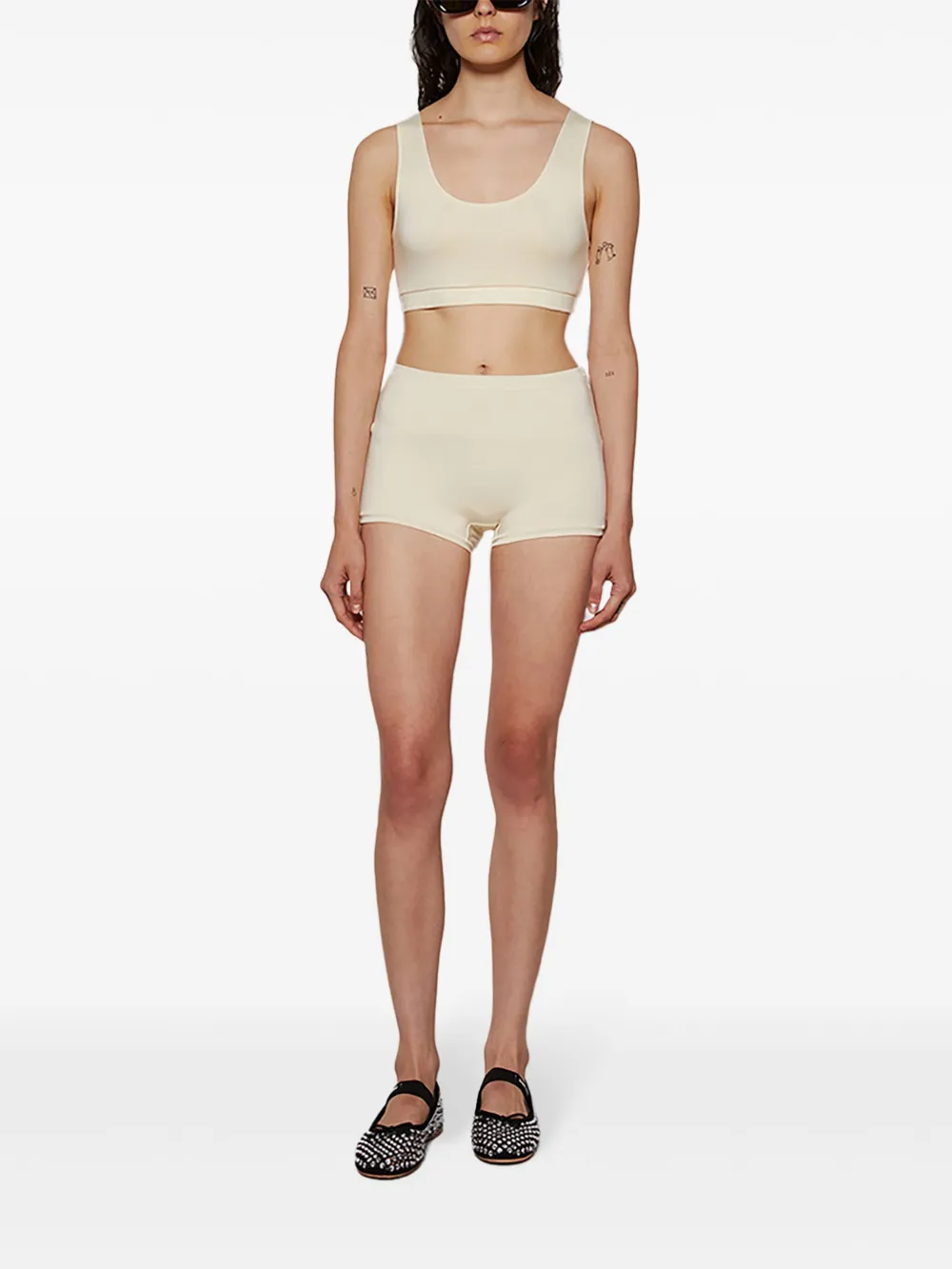 ETERNE Boy mini shorts - Beige