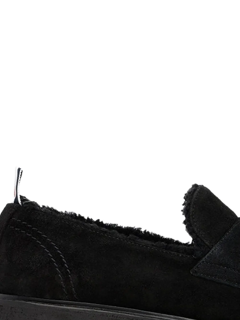 Thom Browne Lammy penny loafers Zwart