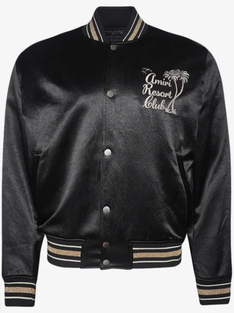 AMIRI logo-embroidered track jacket