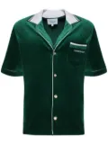 Casablanca Velour shirt - Green