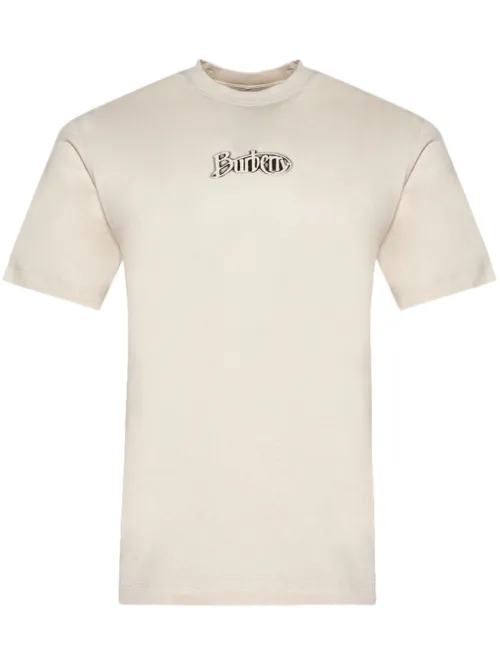 T-shirt en coton à logo appliqué - Burberry - Modalova