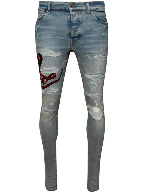 【最終値下げ】AMIRI アミリ　デニム　ジーンズ AMIRI アミリ ジーンズ MX1 PXMD001-403 DEEP CLASSIC INDIGO