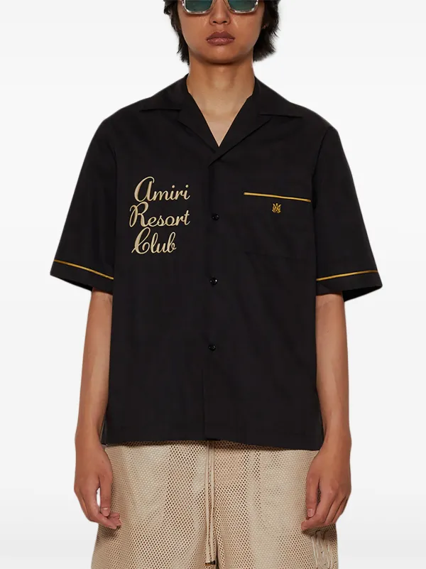 関税込★【AMIRI】ロゴリゾートクラブ Tシャツ AMIRI - Resort Club t-shirt | Leam Roma - Luxury Shopping Online