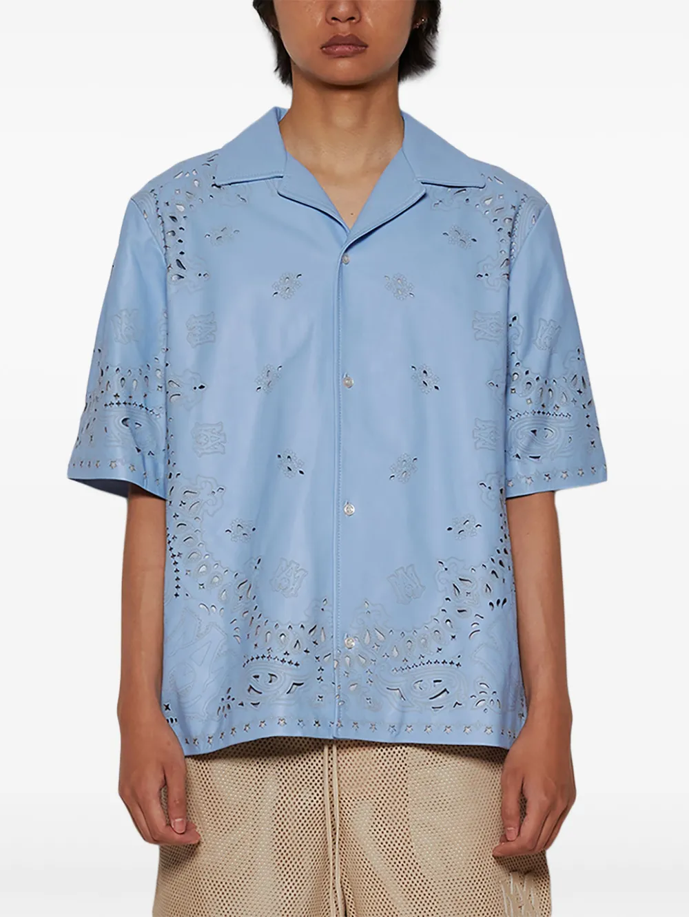 AMIRI Bandana overhemd Blauw