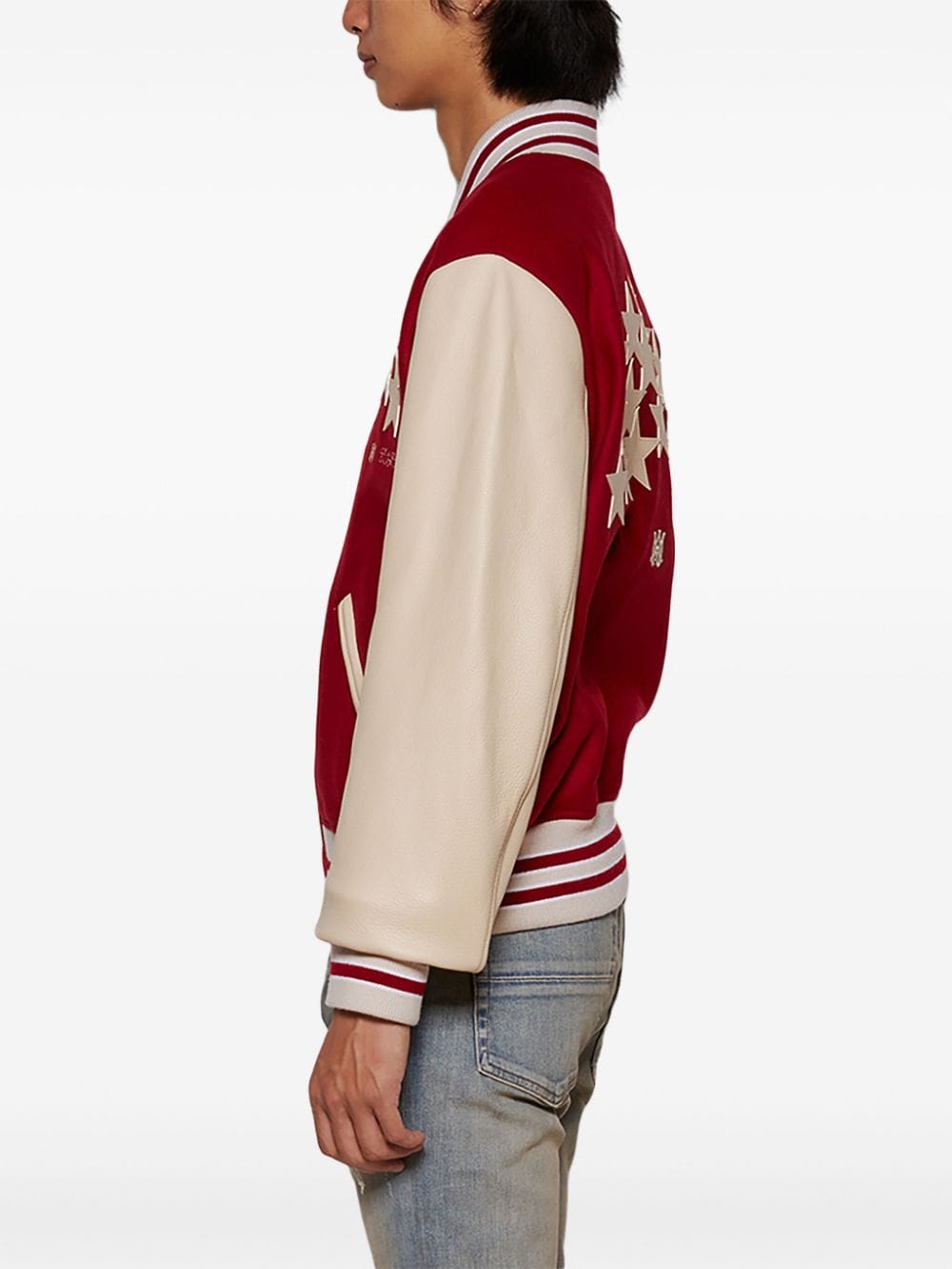 LOGO-EMBROIDERED BOMBER JACKET