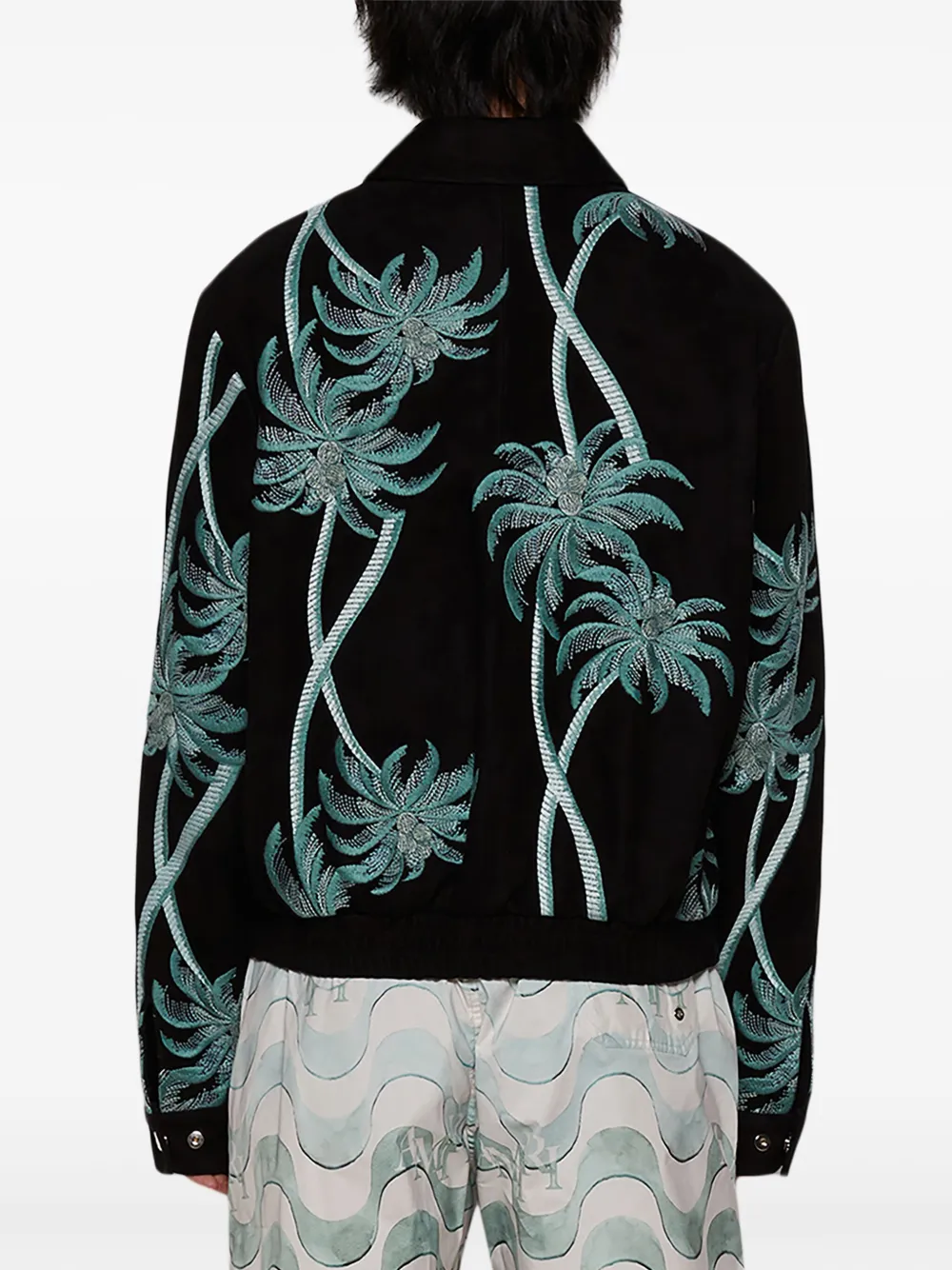 AMIRI Palm shirtjack Zwart