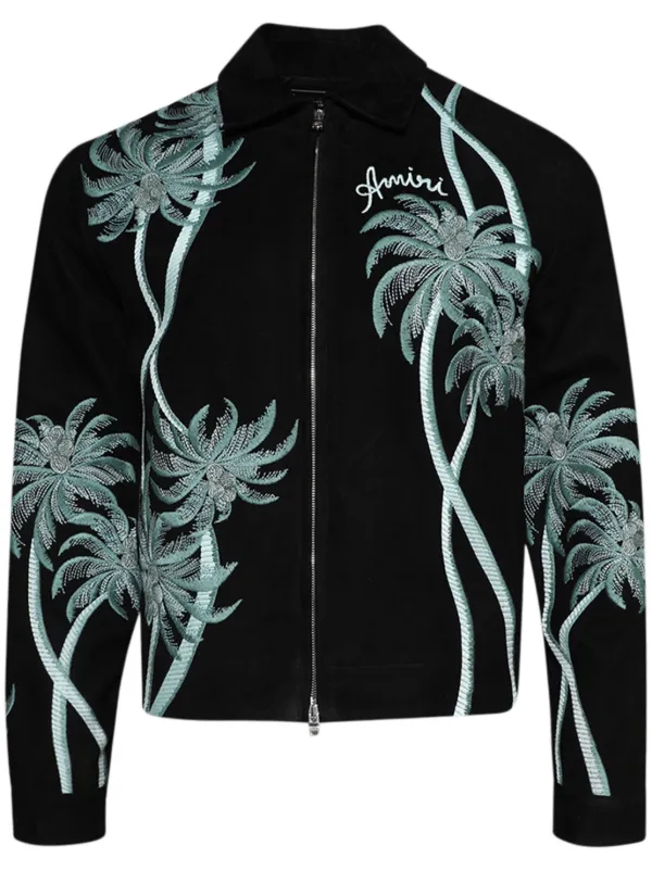 AMIRI Palm ジャケット | ブラック | FARFETCH JP