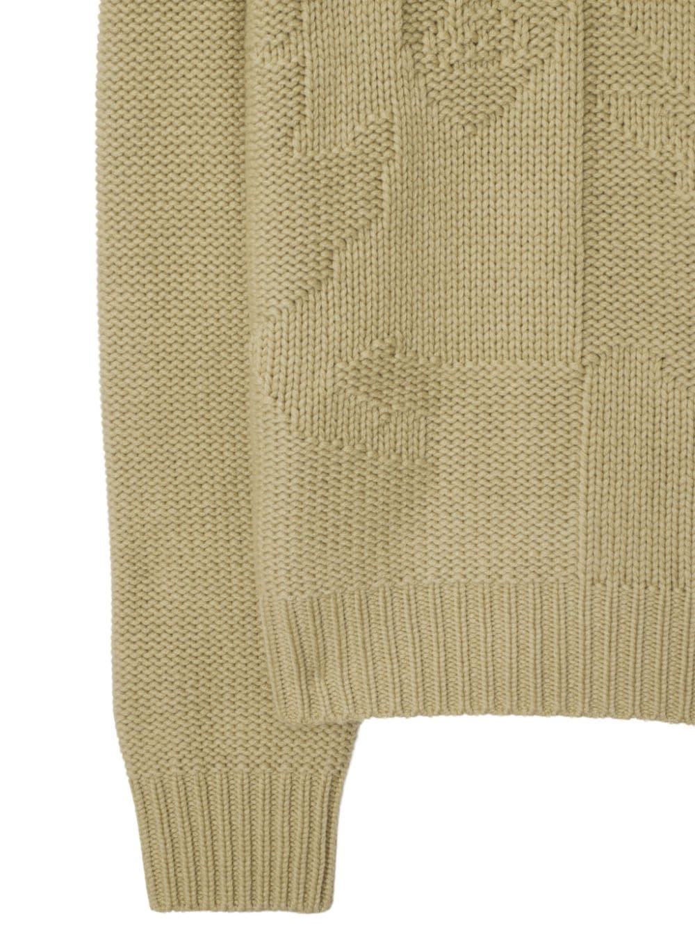 Shop Burberry Ekd Cashmere Sweater In Neutrals