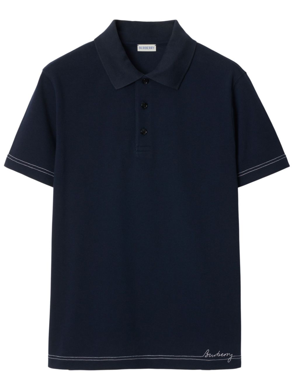 Burberry cotton polo shirt - Blue