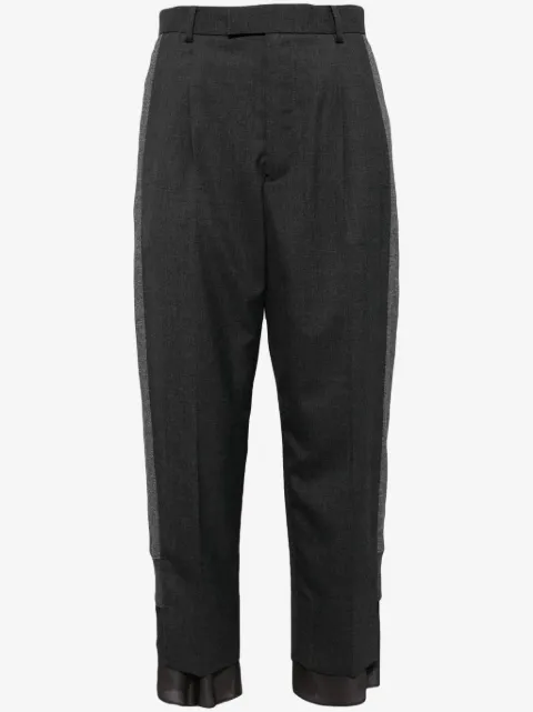 Undercover double-layered trousers